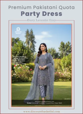 Pakistani Quata Laser-Cut Embroidered Party Set